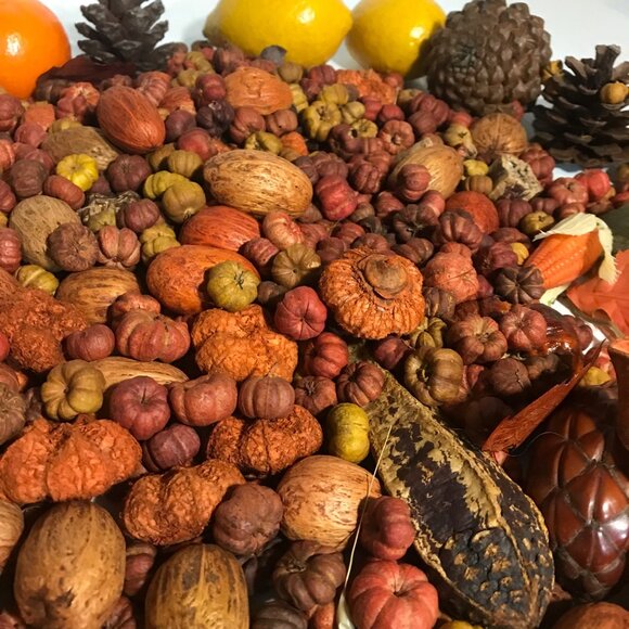 Potpourri Mix With Artificial Lemons & Oranges Fall Decor Premium Decorative - Picture 5 of 16